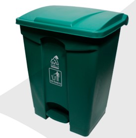 BOTE CON TAPA Y PEDAL HEAVY DUTY 45 LITROS AF07317-PE45