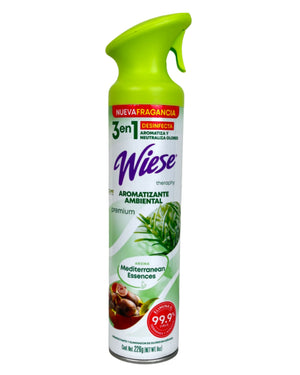 AROMATIZANTE EN AEROSOL PREMIUM MEDITERREAN ESSENCES "WIESE"  8 OZ.