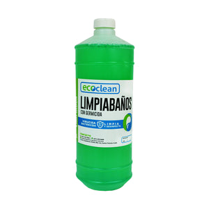 LIMPIABAÑOS CON GERMICIDA "ECOCLEAN" LITRO.