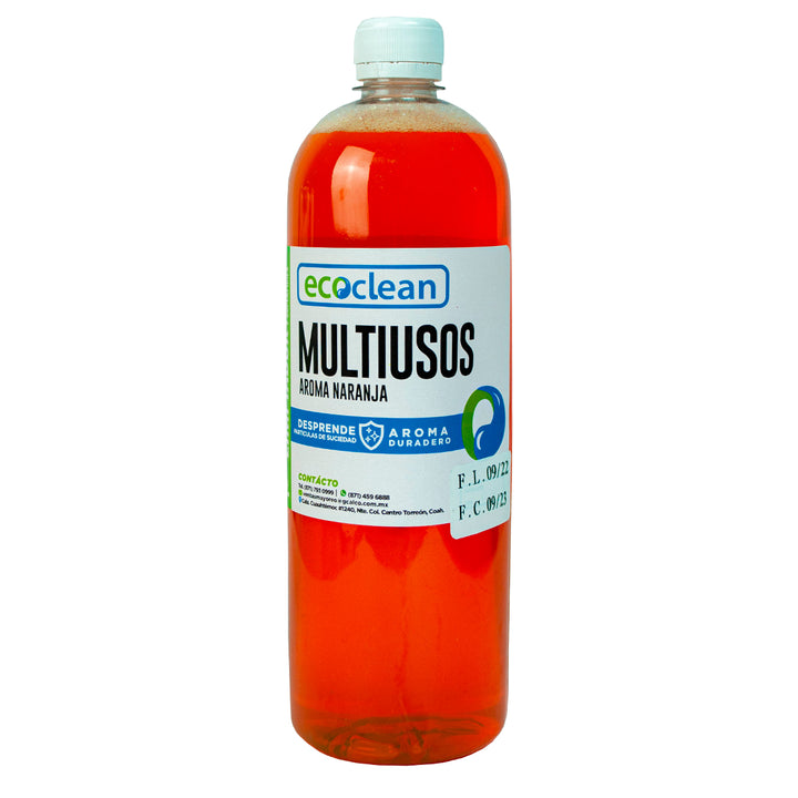 LIMPIADOR  NARANJA ECOCLEAN  LITRO