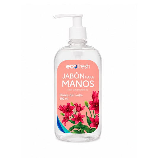 JABON PARA MANOS FLORES DEL VALLE "ESSENTIALS" 500 ML CON BOMBA