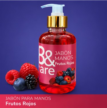 Foto de jabon para manos frutos rojos 250ml — Alco Distribuidora Torreón mayoreo