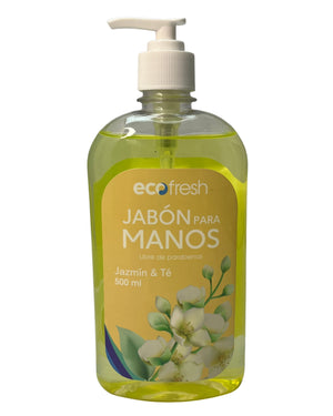 JABON PARA MANOS TE Y JAZMIN "ESSENTIALS" 500 ML CON BOMBA