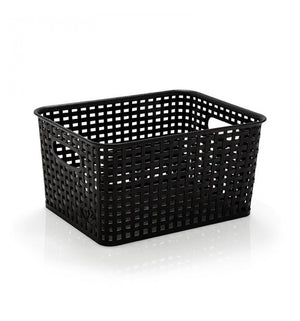 Foto de canasta ratan grande café 1893 — Alco Distribuidora Torreón mayoreo