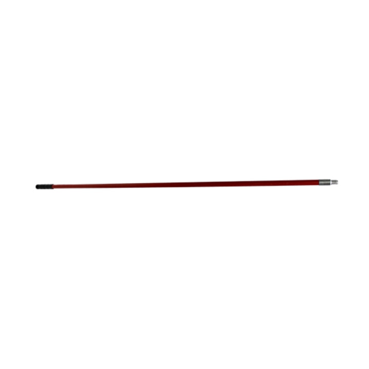 BASTON FIBRA DE VIDRIO PUNTA DE ZINC (METALICA) 1.50 MTS. ROJO 1905-FR