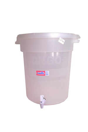 BOTE BONGO C/LLAVE Y TAPA NORMAL NO. 40 EST.0572