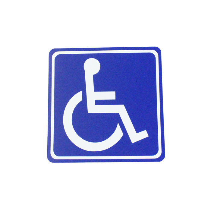 SEÑALAMIENTO ESTIRENO DISCAPACITADOS 20X20 CMS