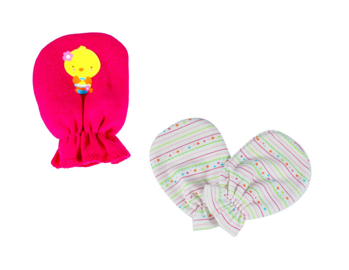 1 PAR MANOPLAS INTER. ROSA E-PAQ. 26