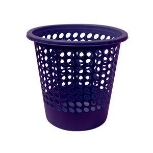 CESTO PAPELERO OVAL D28 A 26 MORADO CEPAOV009