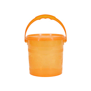 CUBETA HUEVERA C/TAPA 3 LTS. COLOR