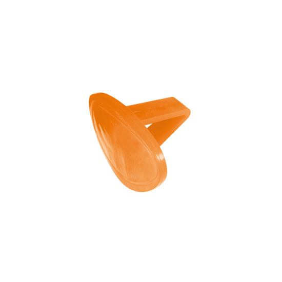 CLIP ON MANGO (COLOR NARANJA) "WIESE"