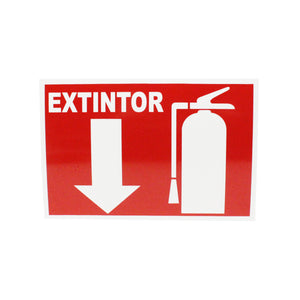 SEÑALAMIENTO ESTIRENO EXTINTOR 20 X 30 CM HORIZON