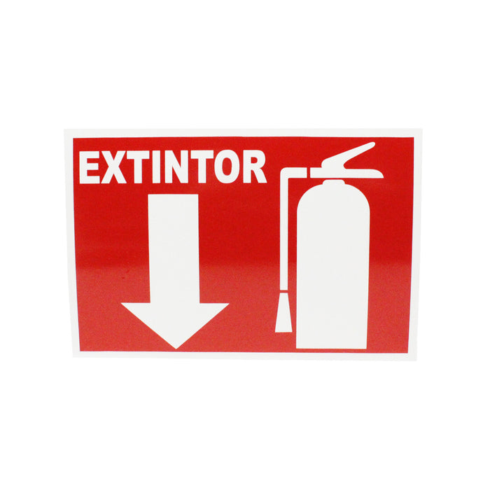 SEÑALAMIENTO ESTIRENO EXTINTOR 20 X 30 CM HORIZON