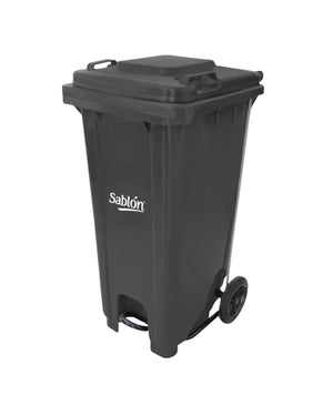 CESTO DE 120 LITROS  GRIS CON PEDAL  8324GR