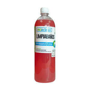 LIMPIABAÑOS CON GERMICIDA ECOCLEAN LITRO.