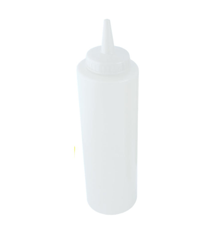 BOTELLA DISPENSADORA PLASTICO TRANSPARENTE 8OZ 023-001-008