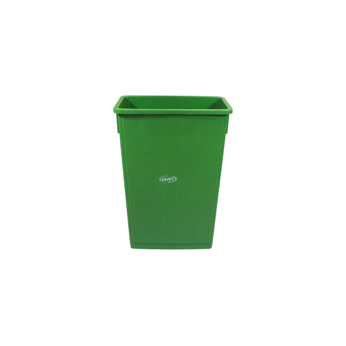 BOTE SLIM DUST DE 90 LT VERDE 75.5X28X51 CM (SIN ASAS)