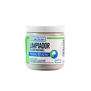 LIMPIADOR DE ACERO INOXIDABLE "ECOCLEAN" 250 GRS