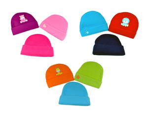 SET 3 GORROS MOLLETON E-30147