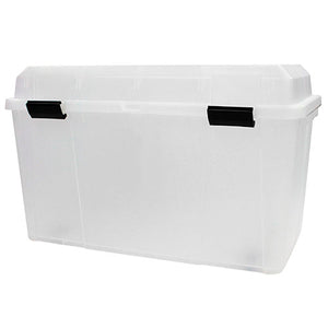 CAJA  HERCULES  38105C COLOR CRISTAL  130.5 LTS