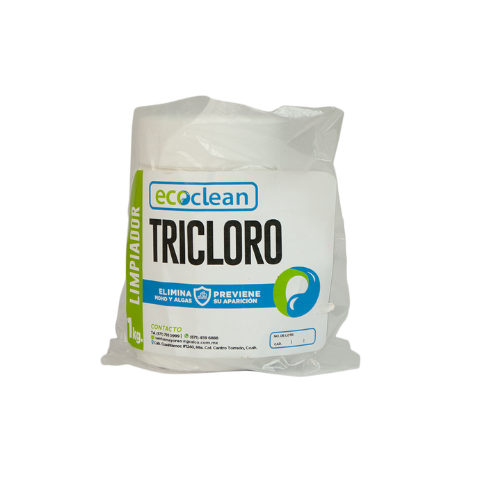 TRICLORO  "ECOCLEAN" PASTILLA DE 3 PG