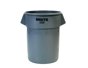 CONTENEDOR BRUTE S/TAPA GRIS 208.2 LTS. RMCP 2655 RUBBERMAID