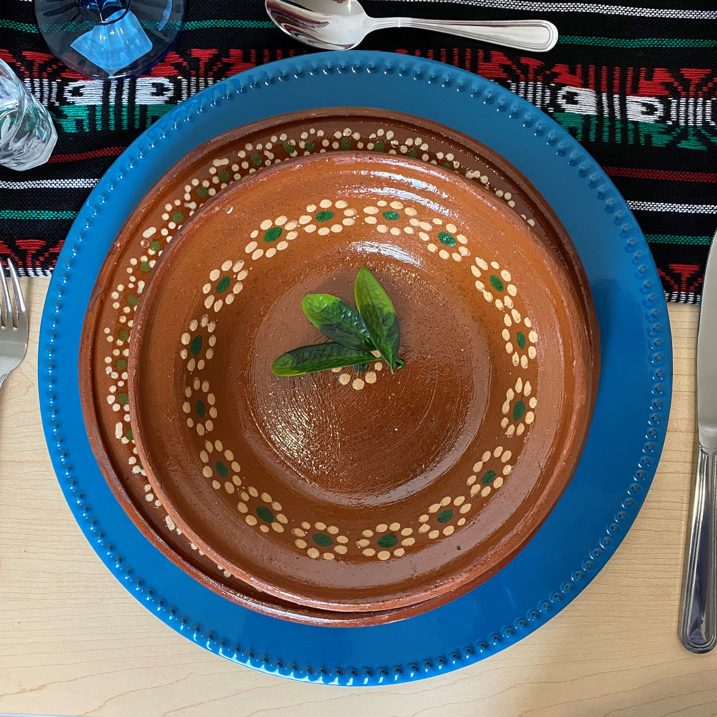 PLATO POZOLERO DE BARRO